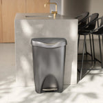 Brim 13 Gallon (50L) Trash Can with Lid QleoQubo
