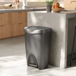 Brim 13 Gallon (50L) Trash Can with Lid QleoQubo