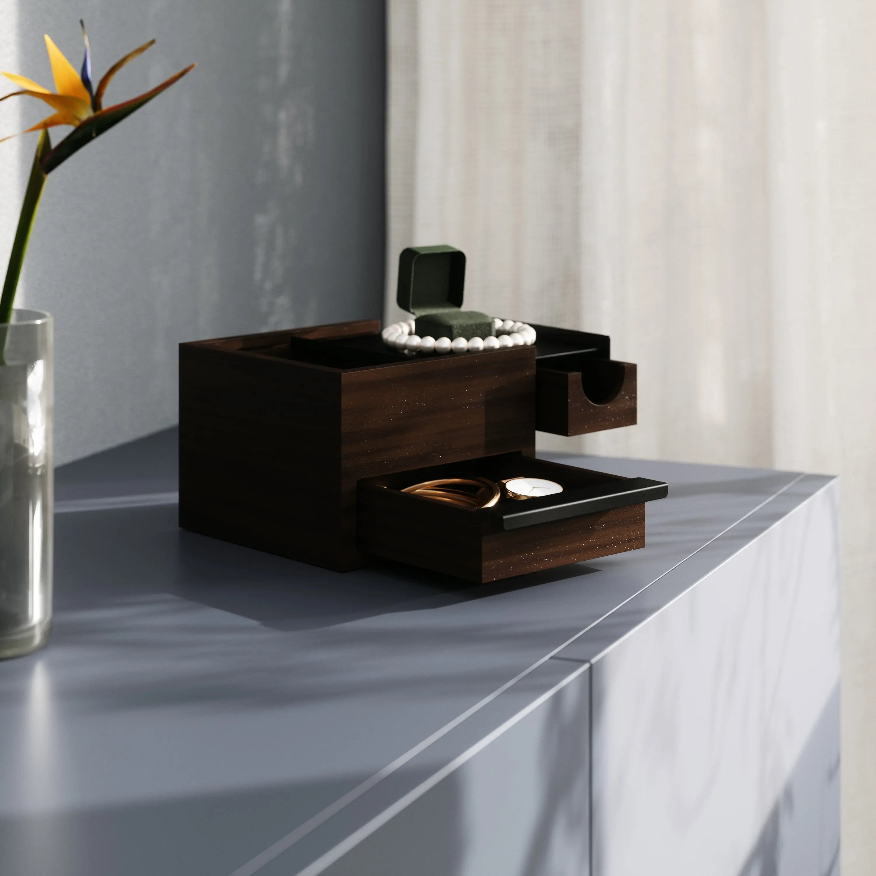 Mini Stowit Jewelry Box QleoQubo