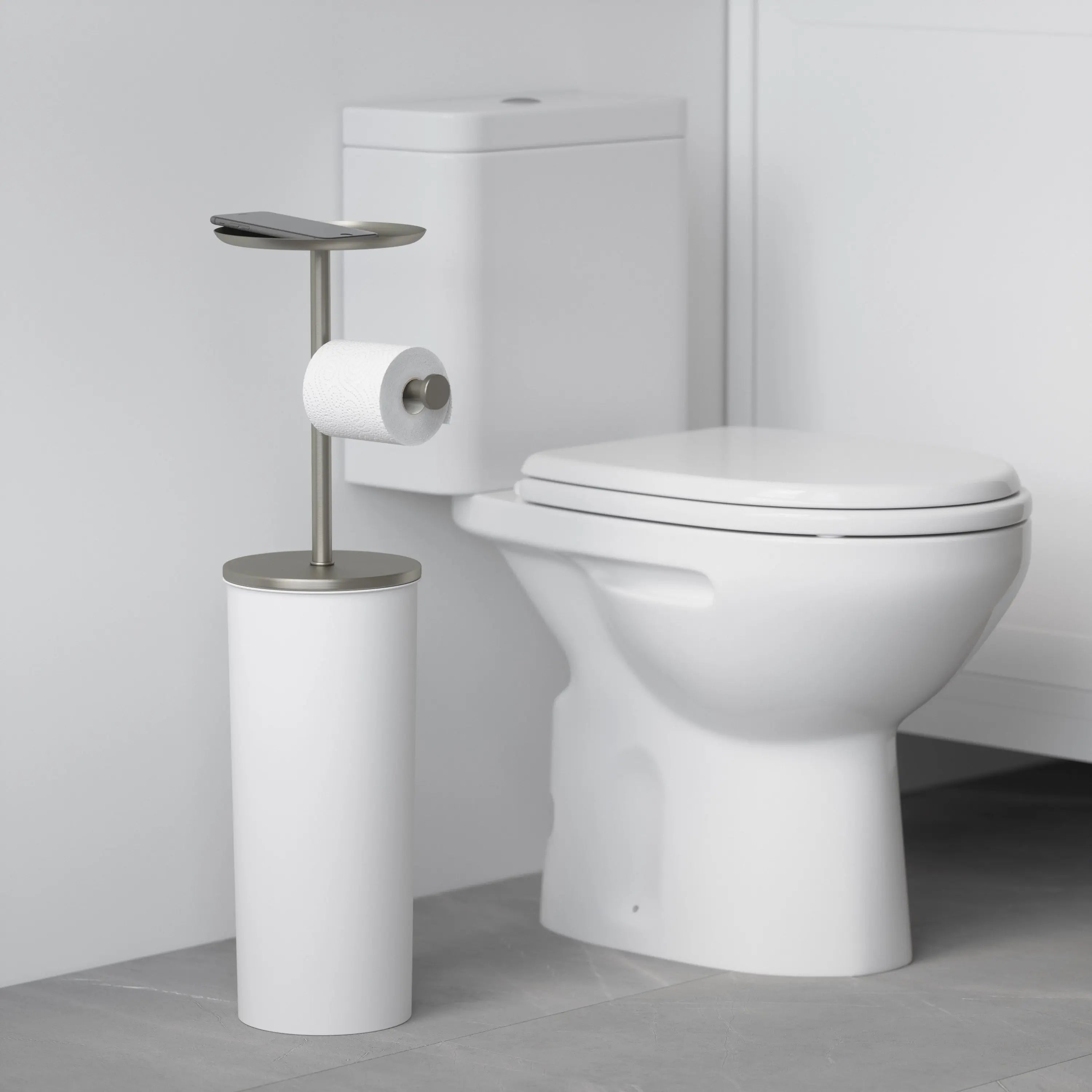 Portaloo Toilet Paper Stand and Storage QleoQubo