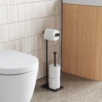 Cappa Toilet Paper Holder & Reserve QleoQubo