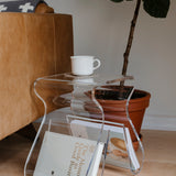 Magino Stool and Magazine Rack QleoQubo